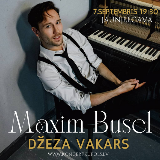September 7, 7:30 PM Jazz evening with Maxim Bussel