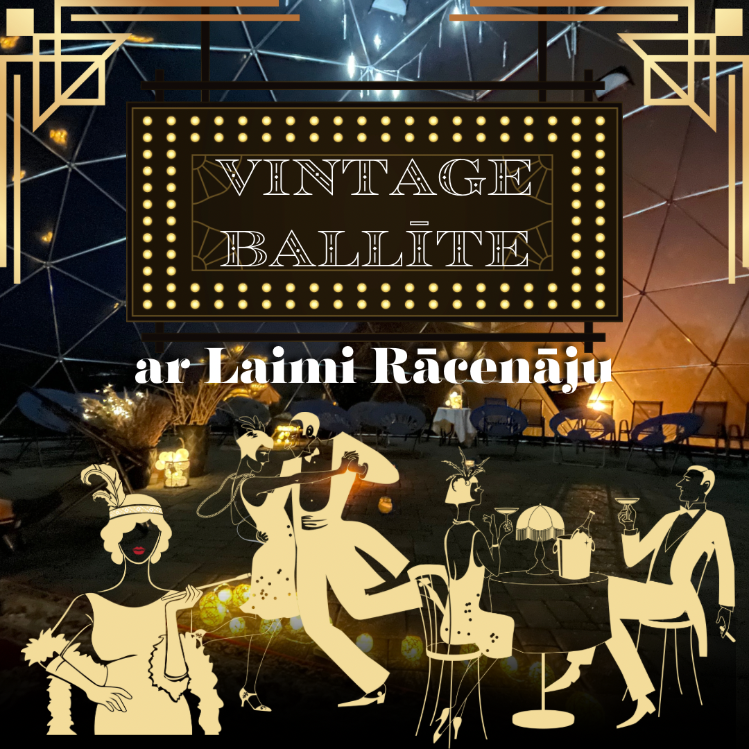 30.09. 19:30 Vintage Party with Laimi Rācenāju and Ginta Žilinski: Happy Jazz