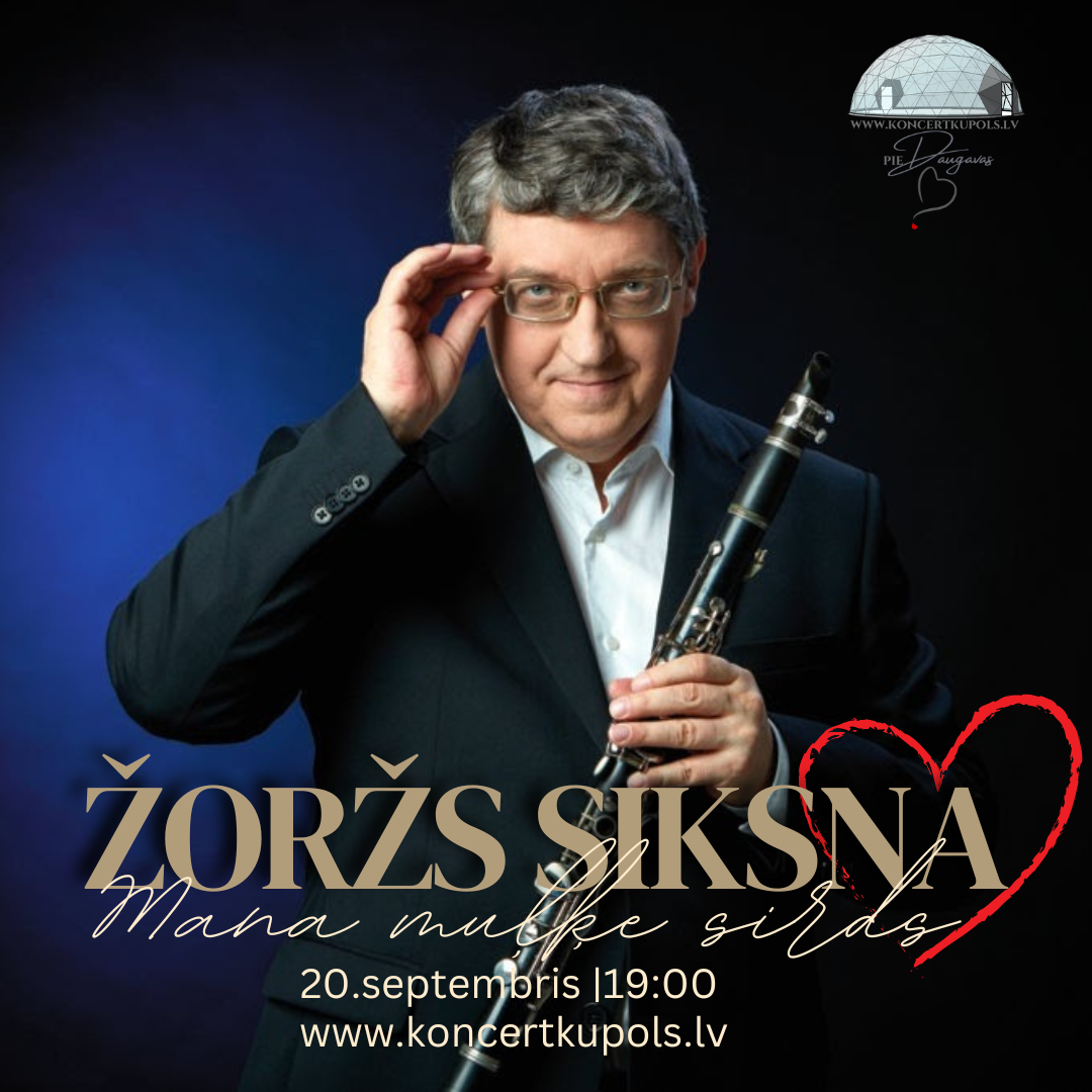 20.09 19:00 Žoržs Siksna “Mana muļķe sirds”