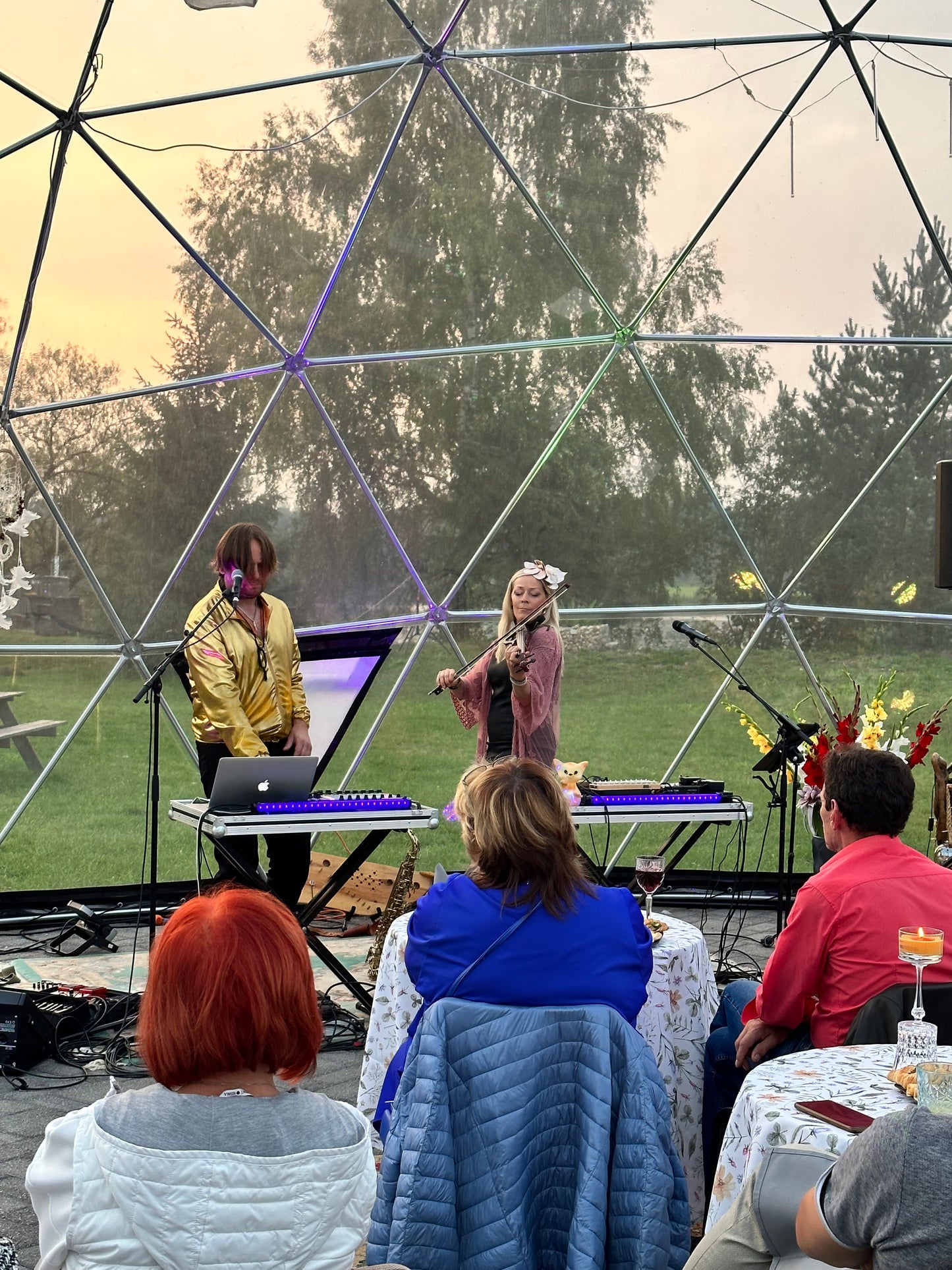 August 23, 8:00 PM, duet He and She: Fred Hormain and Ilze Lejiņa "Spiritualité"