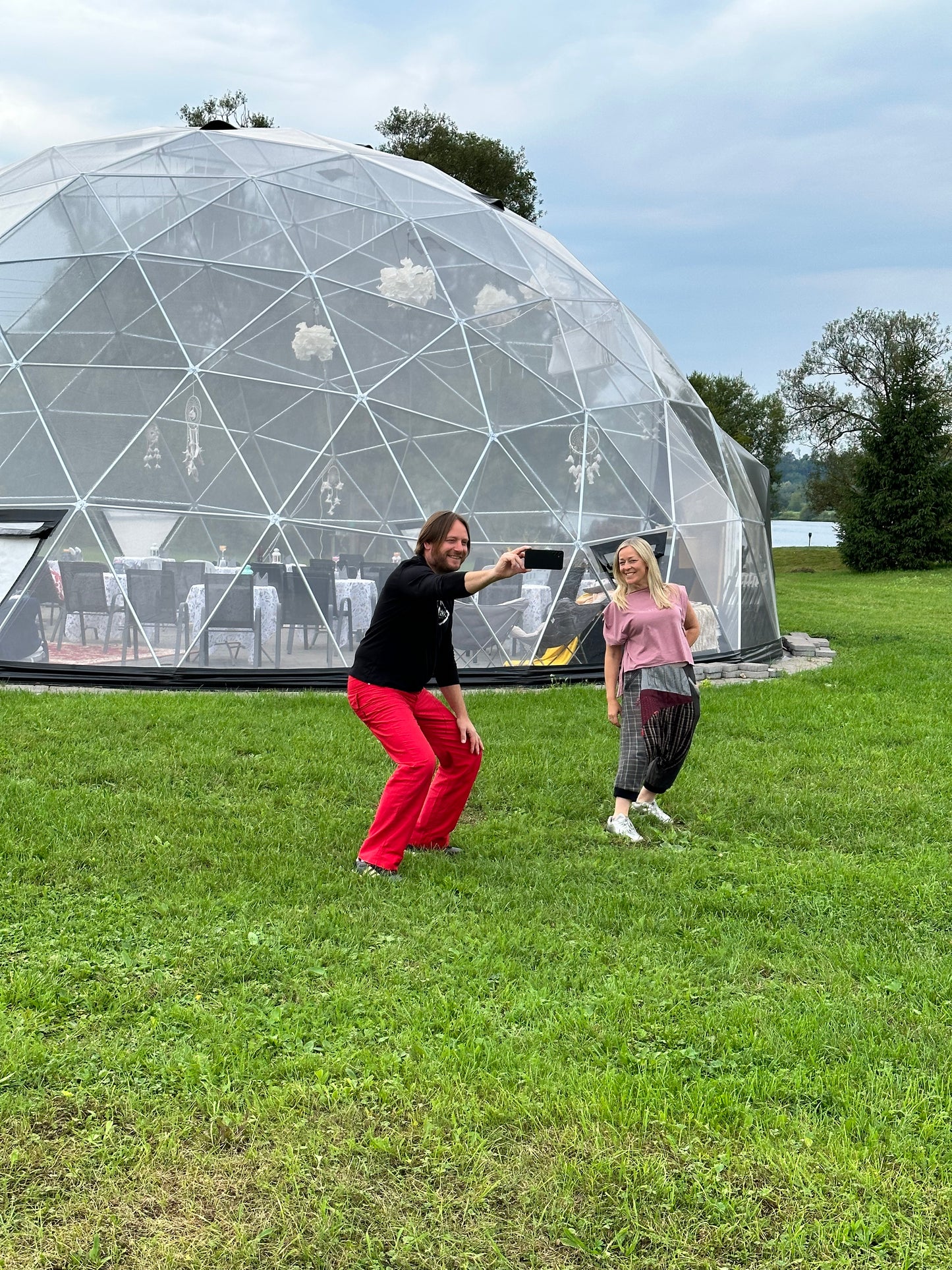 August 23, 8:00 PM, duet He and She: Fred Hormain and Ilze Lejiņa "Spiritualité"