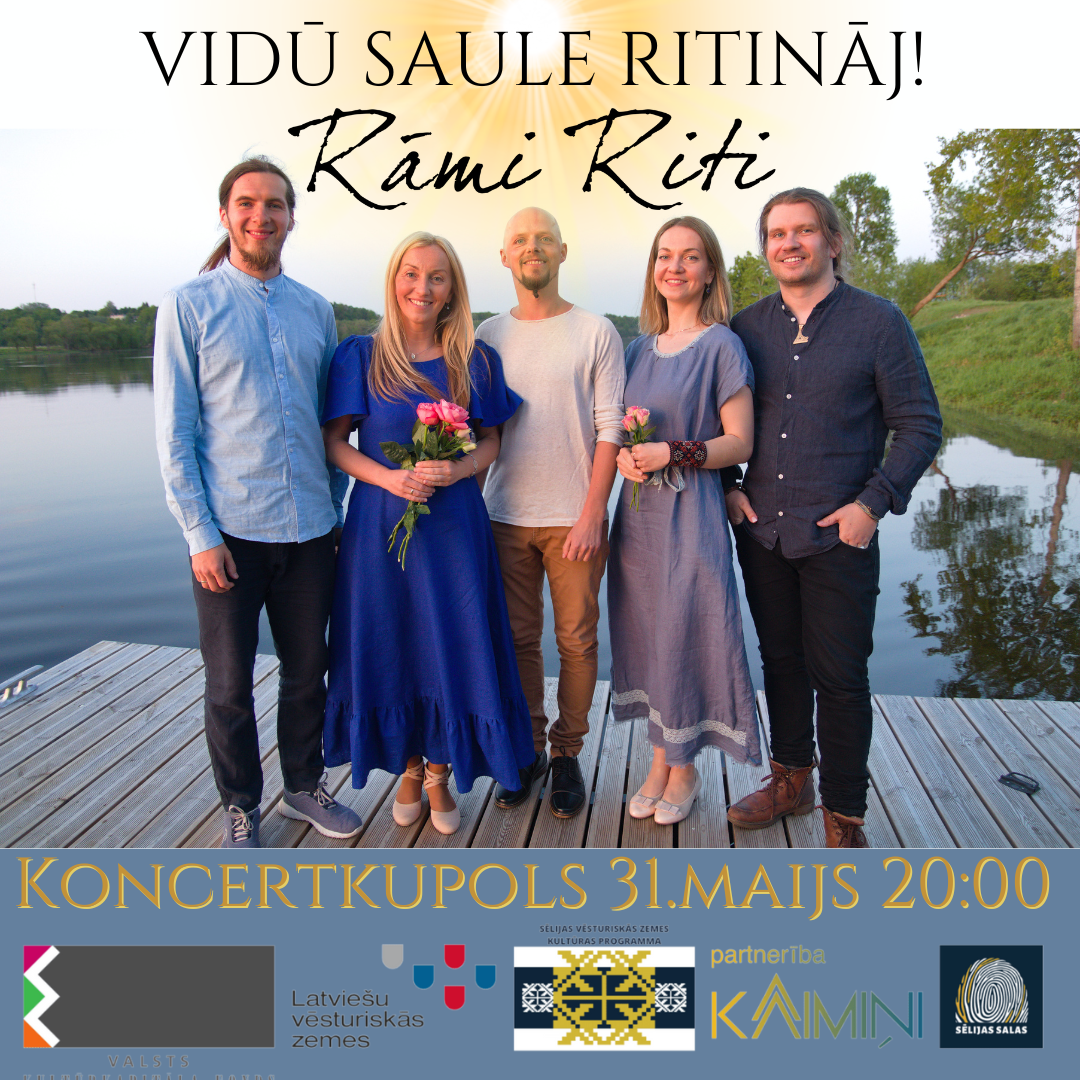 May 31, 20:00 "Rāmi Riti" at the Jaunjelgava Concert Dome