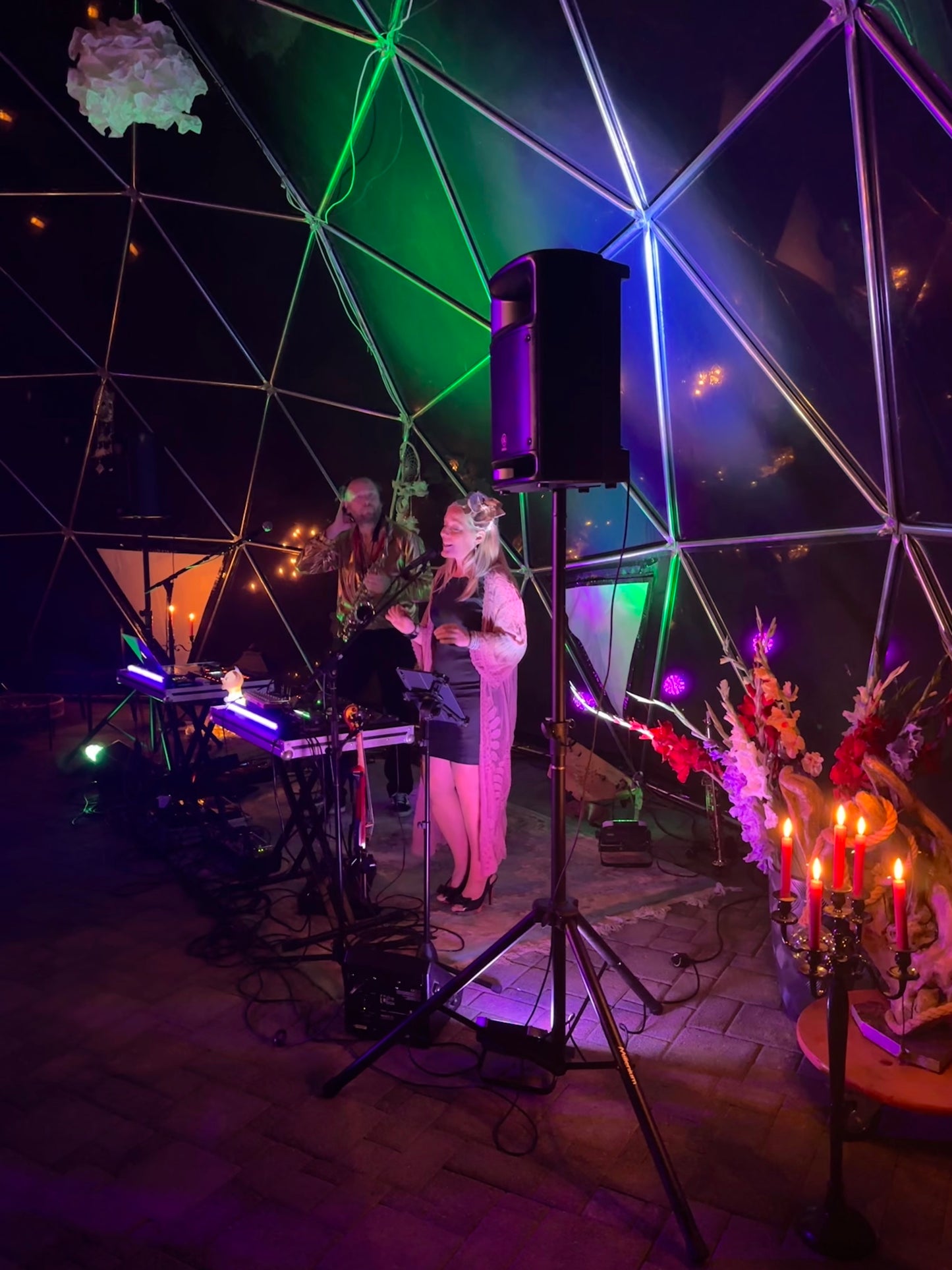 August 23, 8:00 PM, duet He and She: Fred Hormain and Ilze Lejiņa "Spiritualité"