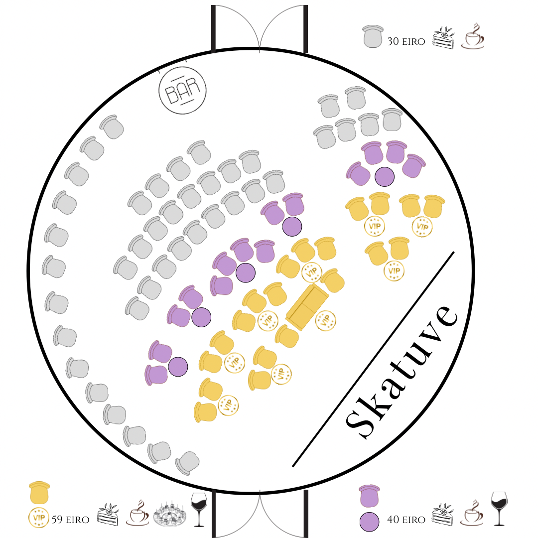 Season opening May 3 19:00 Raivo Stašans concert at the tables