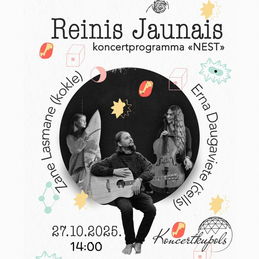 12.10 14:00 NEST Reinis Jaunais ar grupu