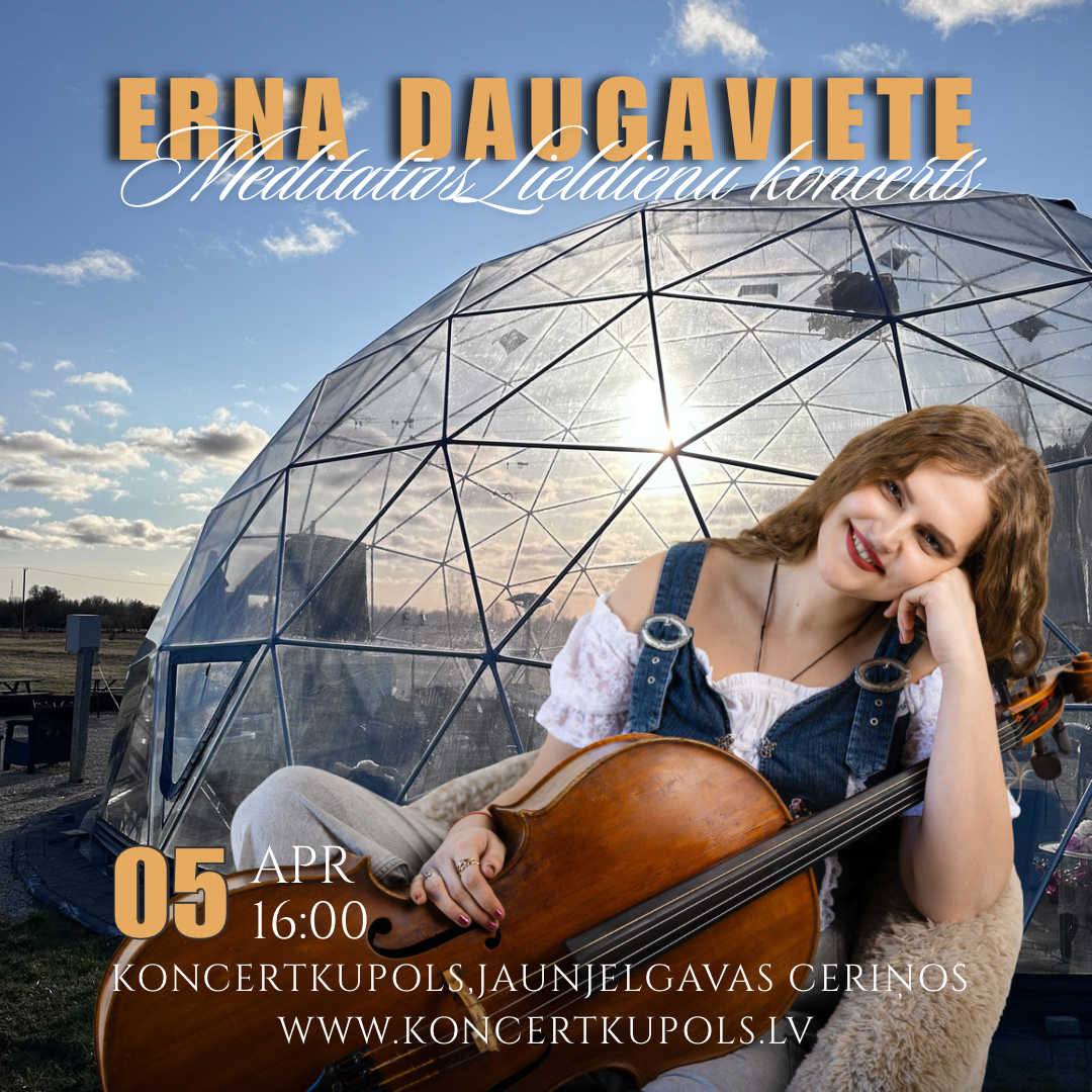 5.apr 16:00 Erna Daugaviete | Lieldienu meditatīvs čella koncerts