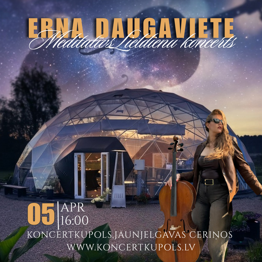 July 12 21:00 additional concert | Erna Daugaviete cello and Live Poetry performance with Lita Mežavilka 