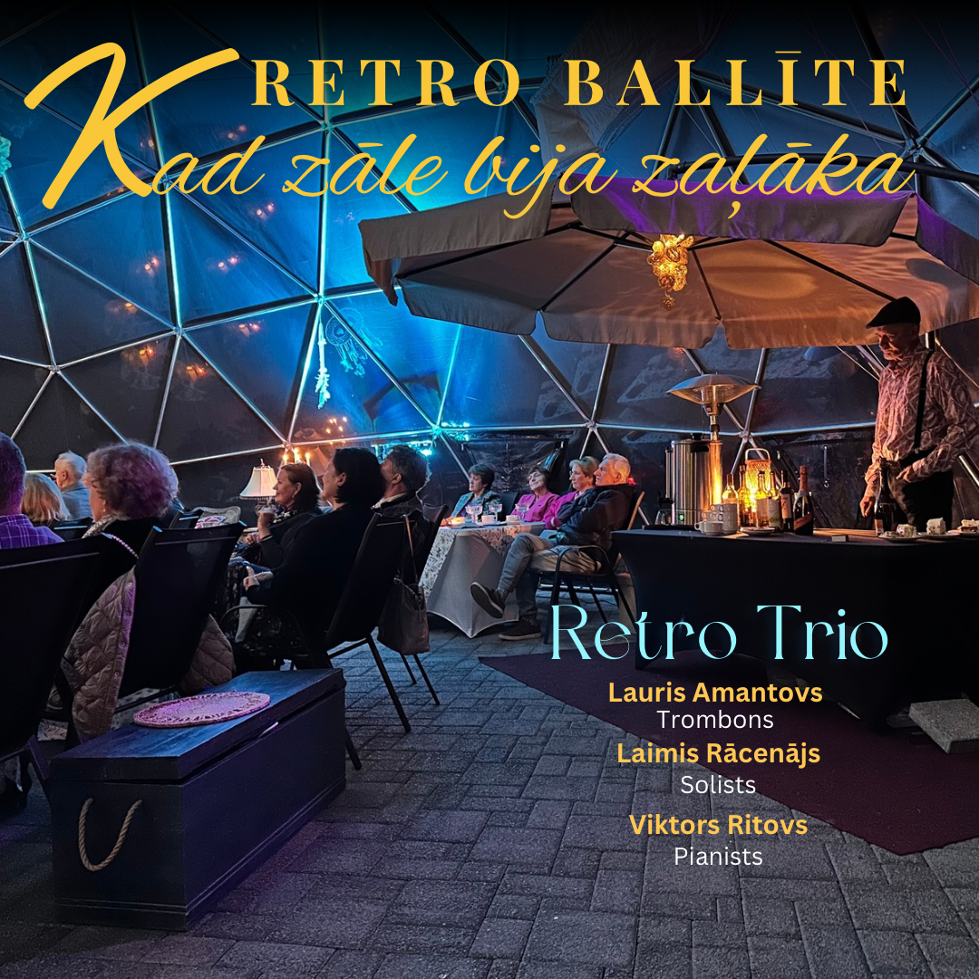 27.sept 19:00 Retro Ballīte "Kad zāle bija zaļāka" ar Laimis Rācenājs