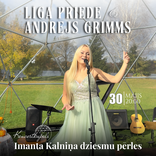 30.05 20:00| Dziesmu pērles | Imanta Kalniņa dziesmu programma