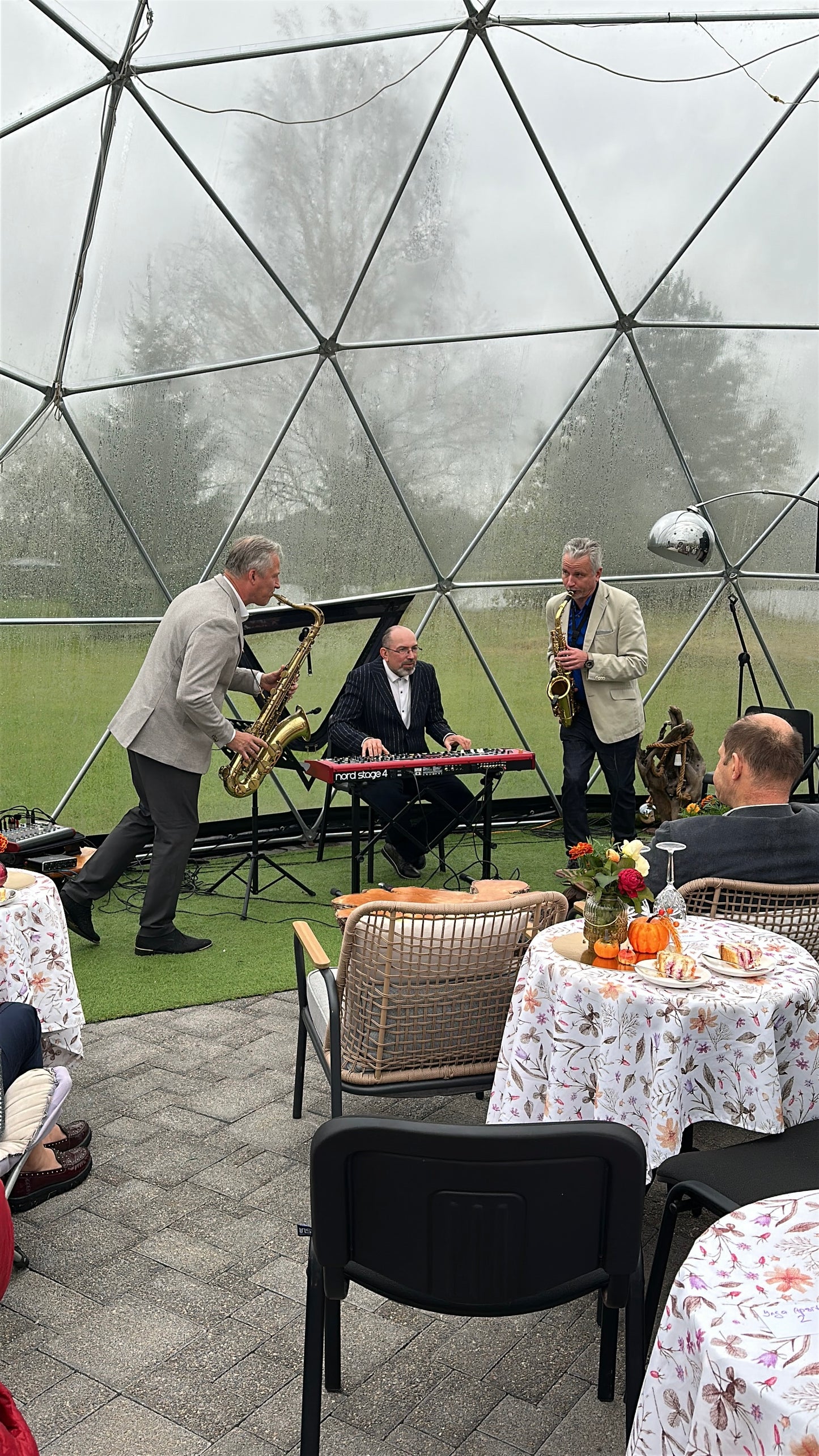 3.05 17:00 Divi saksofoni & klavieres | Raivo Stašans, Ivars Bajaruns, Gints Žilinskis