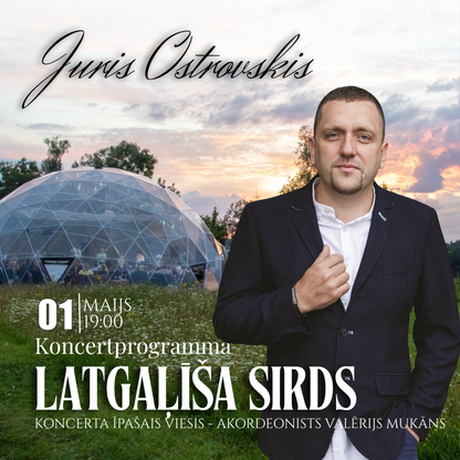 1.05 19:00 Latgaļīša sirds | Juris Ostrovskis