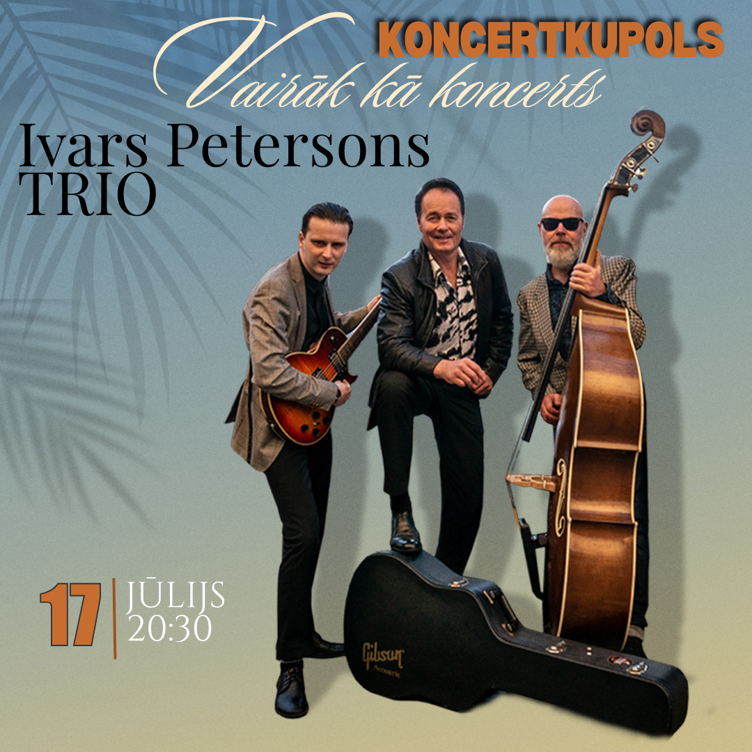 17.jūlijs 20:30 Peterson Band Trio | Rock & Roll zelta laikmets