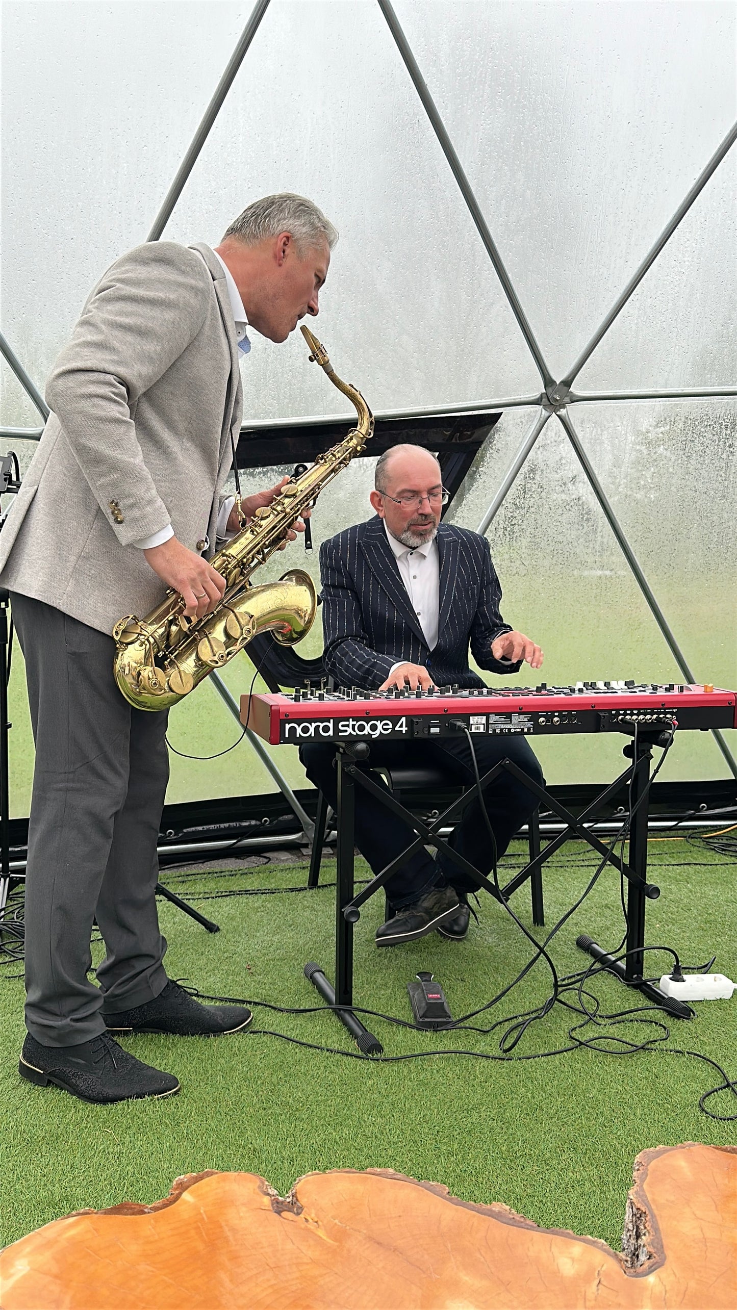 3.05 17:00 Divi saksofoni & klavieres | Raivo Stašans, Ivars Bajaruns, Gints Žilinskis