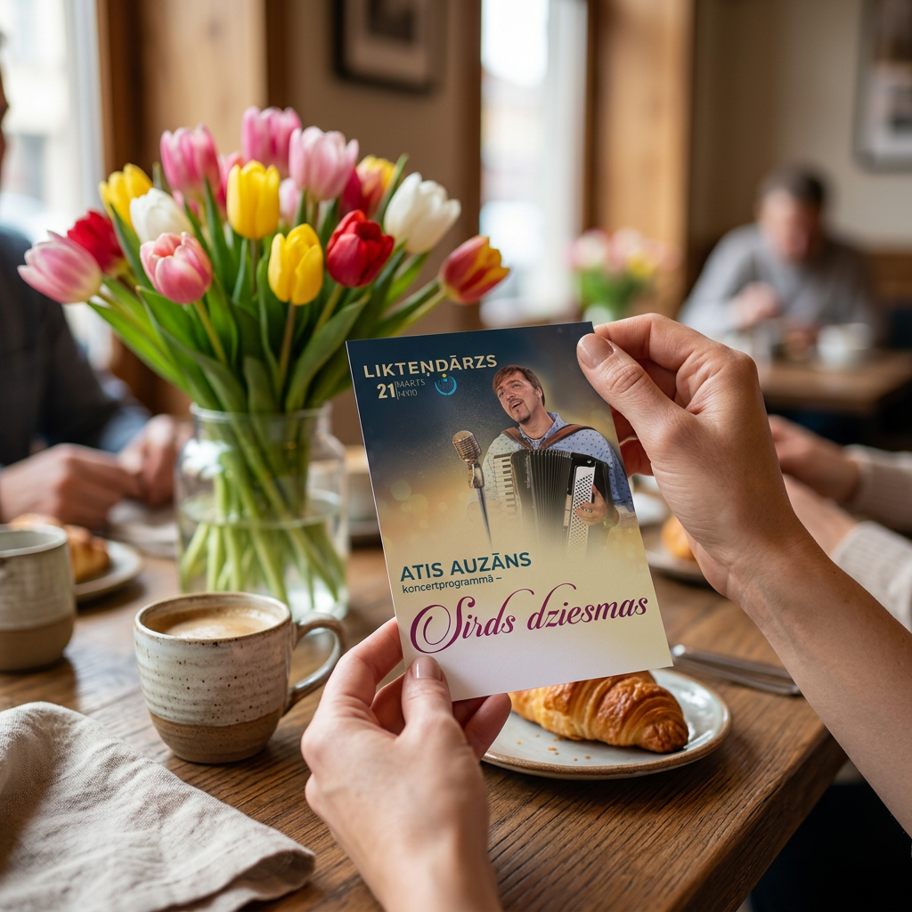 Likteņdārzs 21.03.2026 14:00| "Sirds Dziesmas" |Atis Auzāns ar pavadošo sastāvu