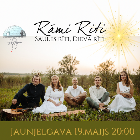 19.maijs 20:00 "Rāmi Riti" Jaunjelgavas koncertkupolā